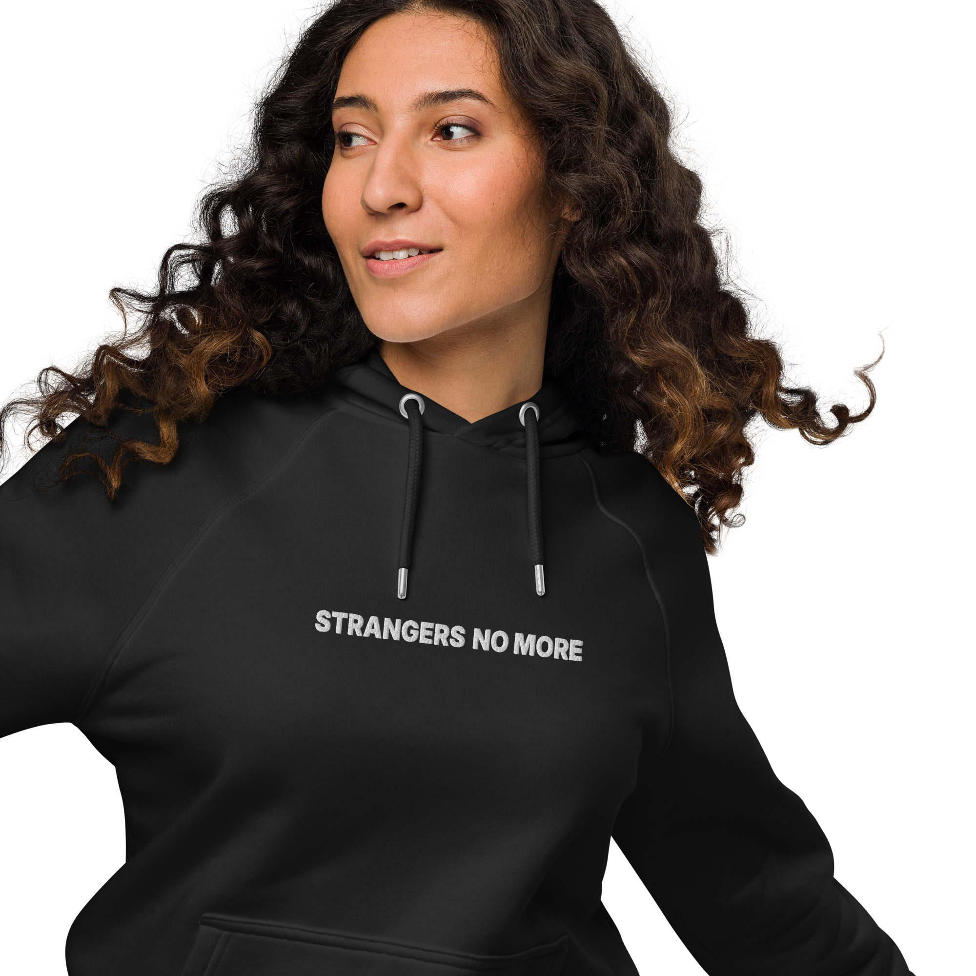 IDK... Stay Weird Organic Cotton Embroidered Hoodie // Unisex