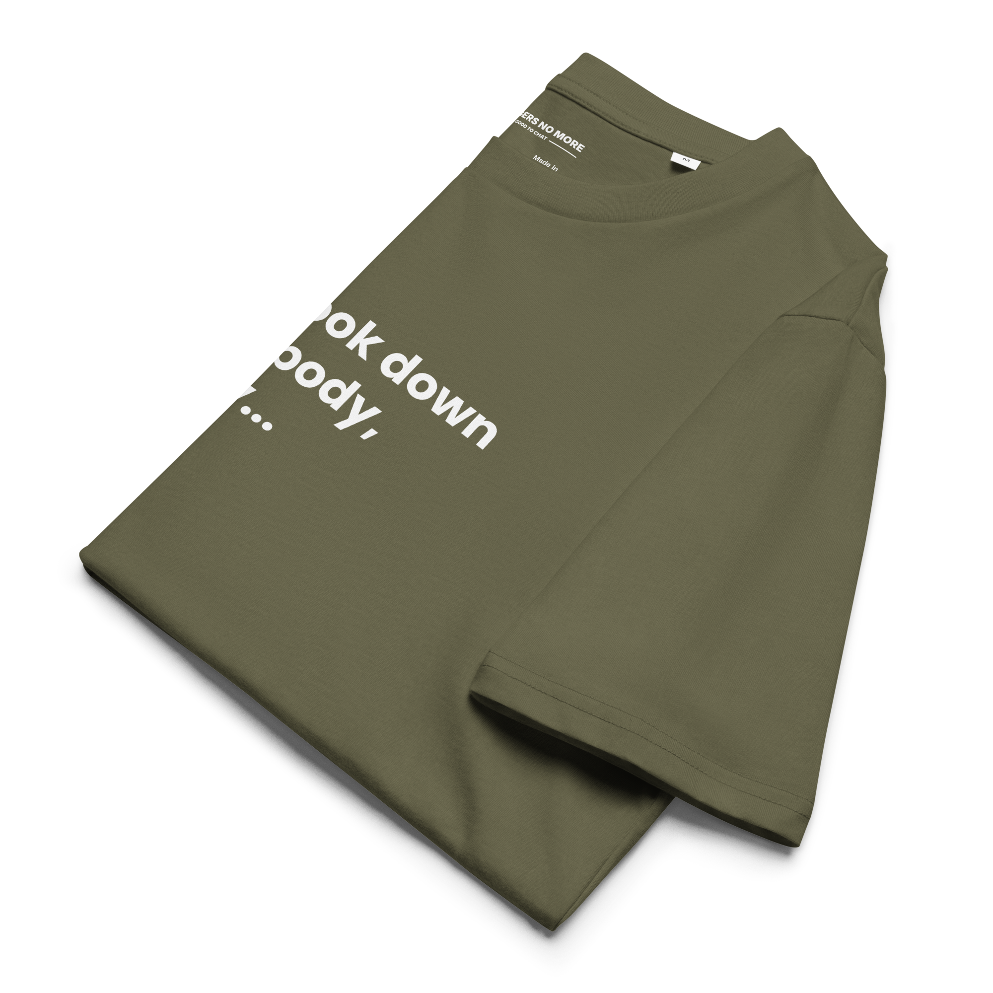 Don't Look Down / Help Them Up Organic Cotton T-Shirt // Unisex