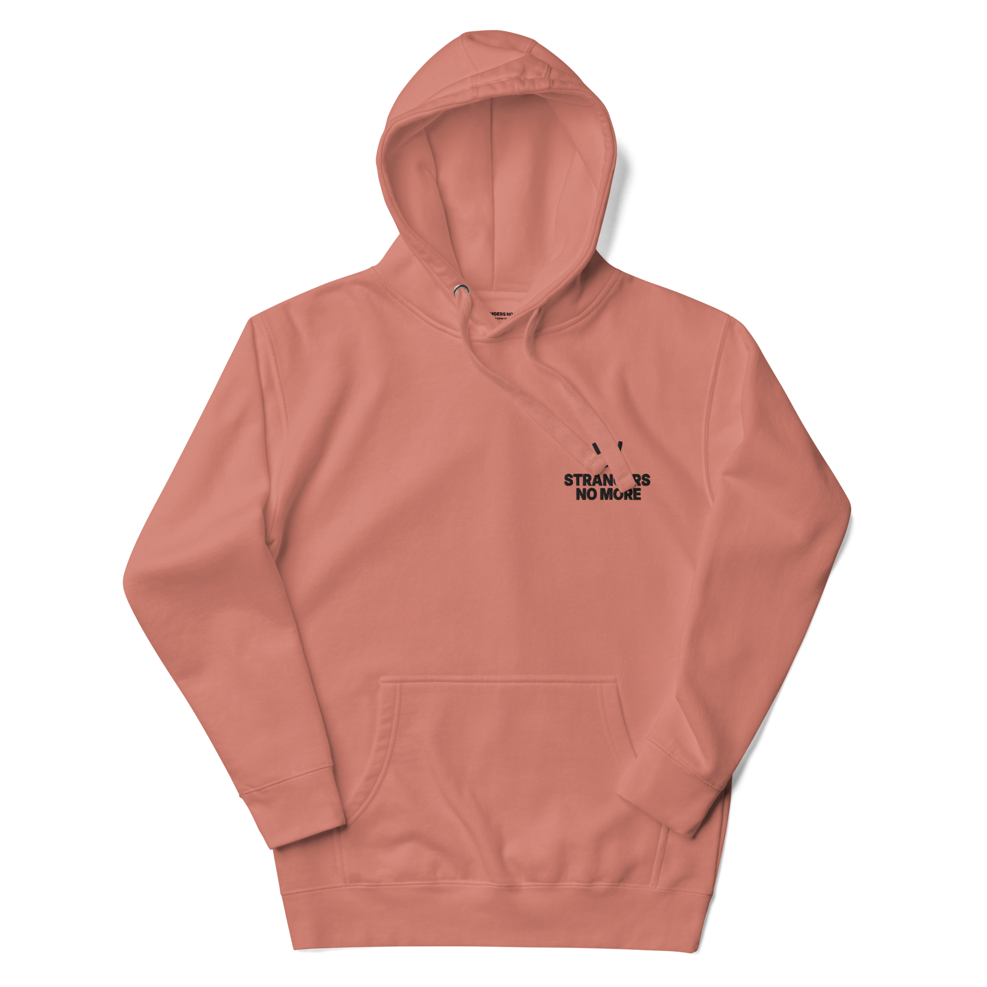 Be As Happy As You Seem Cotton Embroidered Hoodie // Unisex