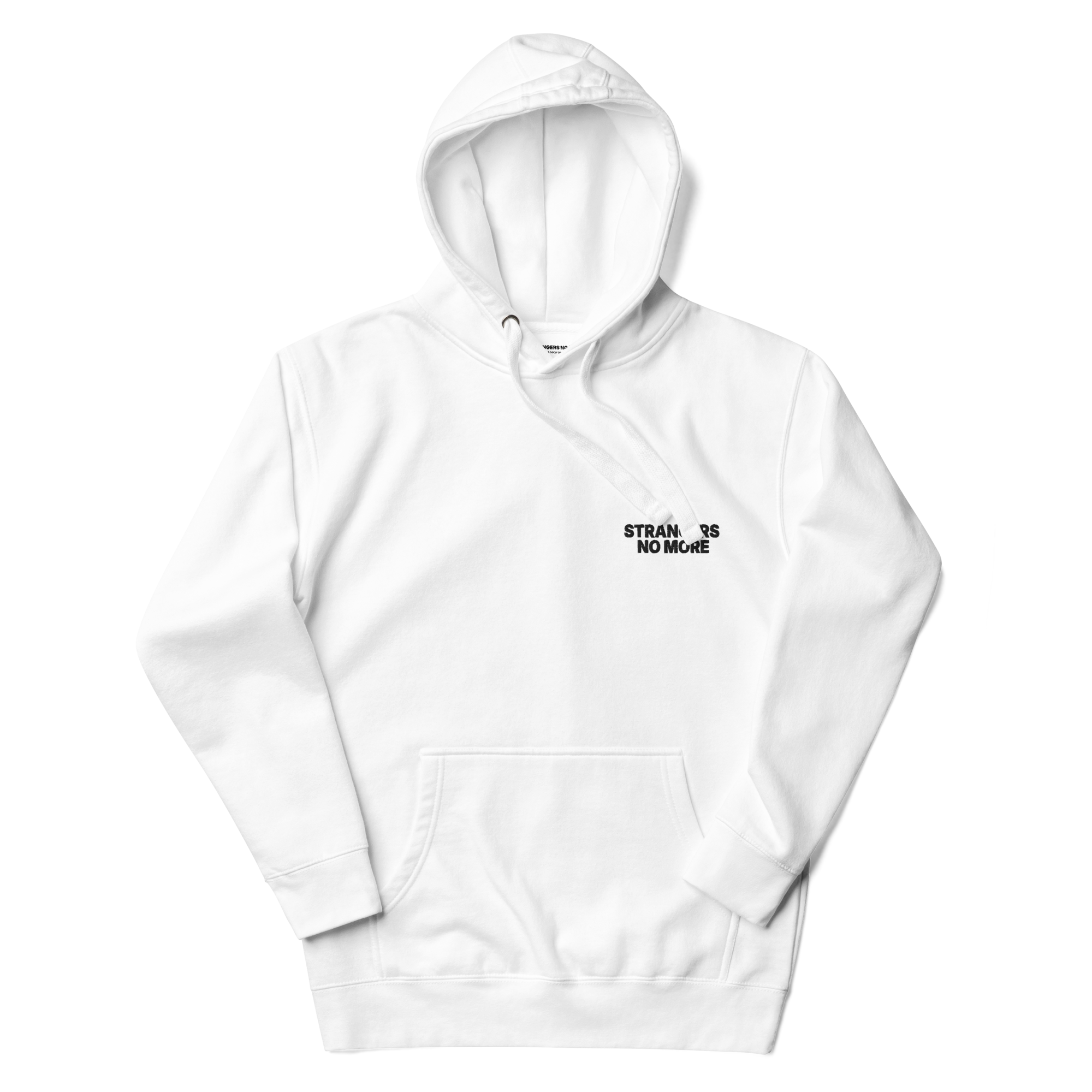 Don't Call Me Lucky Cotton Embroidered Hoodie // Unisex